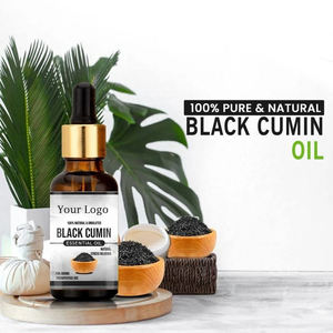 Aceite esencial de semilla de comino negro de etiqueta privada de alta pureza, aceite para el cuidado de la piel de extracto de semilla de Nigella Sativa prensado en frío de grado premium - Product Image 3