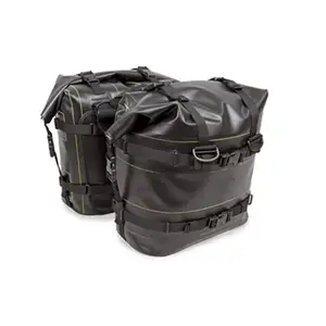 Bolsa impermeable para SILLÍN de motocicleta, bolso de herramientas laterales de cuero Pu - Product Image 1