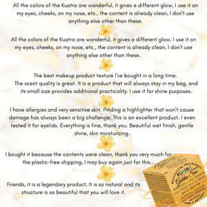 Golden Sun - Iluminador Herbal Luminoso de 7 ml, Crema Hidratante Natural Antioxidante Multiusos, Barra Iluminadora para Rostro, Ojos, Labios, Todo Tipo de Piel - Product Image 5