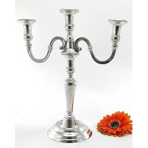 Chandelier en métal et acier inoxydable Design attrayant Décoration de table pour la maison Bougeoir Chandelier au prix de gros - Product Image 5