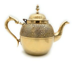 Dans une ère des théières électriques élégantes en laiton avec poignée et couvercle de style américain, finition cuivre - Product Image 6