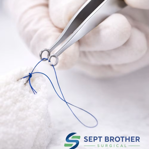 Curette osseuse chirurgicale double extrémité en acier inoxydable, instrument orthopédique, boucle droite et angulaire - Product Image 2