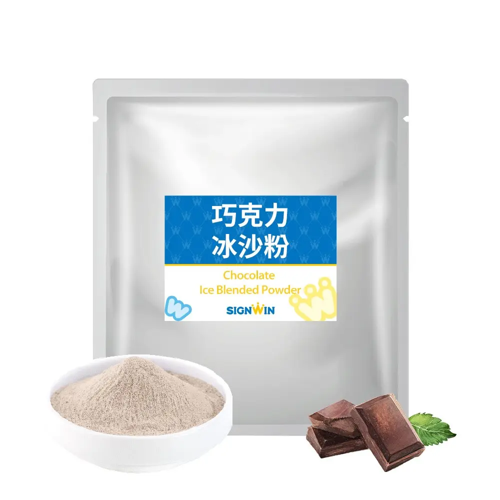 Products Simple Chocolate Smoothies Powder Taiwan Sugar Bag Packaging Beverage Sweets
