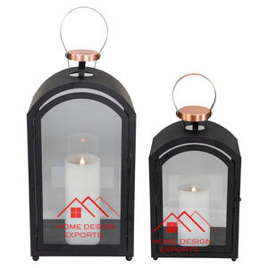 2025 vente chaude plaqué or maille conception dessus de table lanterne décorative occasion de pâques décoration de la maison pièce maîtresse - Product Image 5