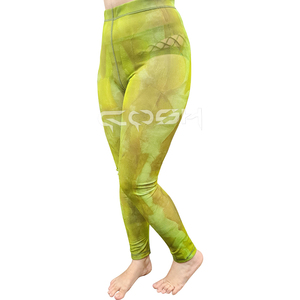 Leggings de Malla Sólida de Talle Alto para Mujer, Cintura Elástica, Transpirables, Elásticos en Cuatro Direcciones, Pantalones Deportivos con Logotipo Personalizado - Product Image 6