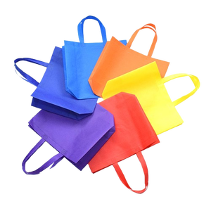 ถุงผ้านอนวูฟเวนสำหรับซื้อของชำแบบไม่ทอพร้อมโลโก้อัดด้วยความร้อนใช้ซ้ำได้ - Product Image 5