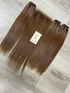 Un donneur naturel brun vietnamien Remy cheveux HD dentelle Styles crépus droite lâche vague Jerry Curl corps vague eau Extensions de cheveux - Product Image 3