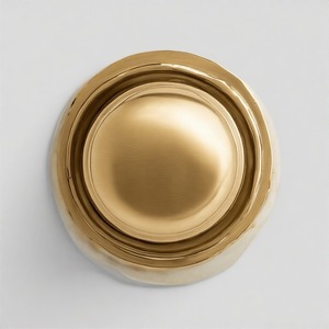 DuchessLock Golden Era Bouton de porte rond classique Finition en laiton vintage avec détails complexes pour l'esthétique de la grande entrée - Product Image 1