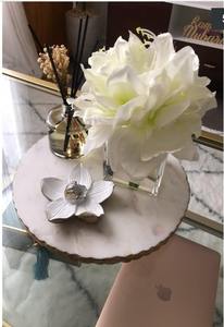 Stonecrafts-Juego de 4 esteras/almohadillas de Decoración de mesa, juego de revestimientos de té de mármol hecho a mano de proveedor indio ecológico de lujo moderno internacional - Product Image 3