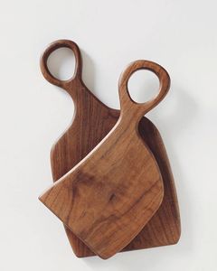 Vente en gros de planches à découper en bois épaisses rectangulaires personnalisées pour la cuisine planche à découper en bois naturel intelligent bambou acacia noyer noir - Product Image 5