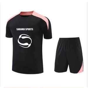 Maillot de football à manches courtes personnalisé, nouvelle technique de découpe automatisée, service OEM, uniformes de football d'entraînement, ensembles imprimés - Product Image 1
