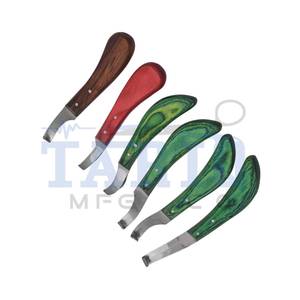 Premium Veterinary Hoof Knife Herramienta de herrador de caballos de acero inoxidable CE ISO EU por TARIQ MFG CO - Product Image 2