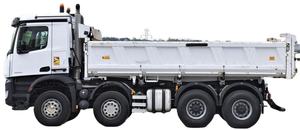 รถบรรทุกมือสอง ปี 2022 AROCS 3243 TIPPER 600 M BORDMATIC8 4 สีขาว ยูโร 6 ดีเซล 420 แรงม้า เกียร์อัตโนมัติ - Product Image 4