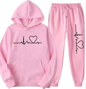 Sudadera con Capucha y Cremallera Completa, Diseño Gráfico con Estampado Puff, Colección Primavera 2026, Estilo Casual, Talla Grande, para Mujer, Color Sólido, Venta al Por Mayor - Product Image 4