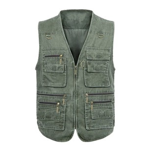 OEM Diseño Hombres Denim Chaleco Chaqueta Sin mangas Jean Casual Denim hombres chaleco chaqueta para hombres y diferentes colores más tamaños - Product Image 1