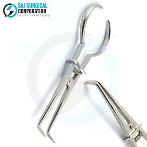 Gran oferta, fórceps de presa de goma Dental de acero inoxidable, abrazadera de marfil, Odontología de acero inoxidable, juego Dental CE, instrumento quirúrgico ISO - Product Image 6