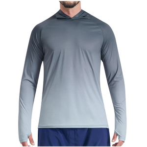 2025 à la mode hommes UPF 50 + séchage rapide été pêche Performance à manches longues chemises évacuation de l'humidité vêtements de pêche personnalisés imprimés - Product Image 1