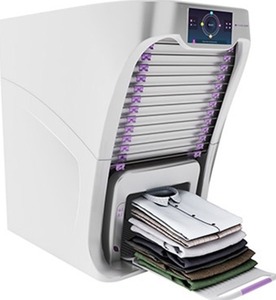 Équipement de blanchisserie commercial de qualité supérieure, machine à laver les vêtements en tissu pliable Foldiimate grise, PRÊT À EXPÉDIER - Product Image 1