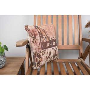 หมอนขนสัตว์สีเบจ14x14นิ้วหมอนผ้าปูเตียงสไตล์วินเทจผ้านุ่มปักลายสำหรับพื้นห้องนอน - Product Image 2