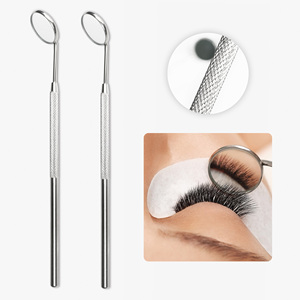 Extensions de cils Miroir d'inspection Couleur Plastique Mini Miroirs Accessoires d'application de cils - Product Image 2