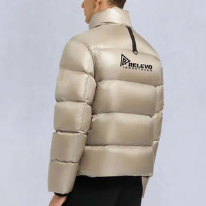 เสื้อแจ็คเก็ตพัฟเฟอร์มีฮู้ดผู้ชายสไตล์ใหม่ ขายดี รับออกแบบโลโก้ ระบายอากาศได้ดี ใส่ได้สองด้าน เป็นมิตรกับสิ่งแวดล้อม เหมาะสำหรับฤดูหนาว - Product Image 2