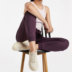 กางเกงเอวสูงสำหรับผู้หญิงกางเกงสตรีทแบบมีเชือกผูกเอวแบบลำลองใหม่ล่าสุด - Product Image 3