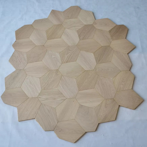 Produits personnalisés haut de gamme, <span class=keywords><strong>parquet</strong></span> en chêne <span class=keywords><strong>hexagonal</strong></span> irrégulier de qualité supérieure, spécifique aux appartements - Product Image 1