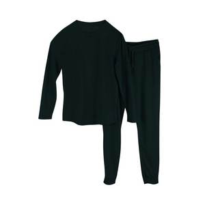 Classique hommes couleur unie survêtement sweats à capuche survêtement pantalon haute qualité femmes coton décontracté sport à capuche Jogging costume - Product Image 1