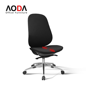 Silla de Oficina Ergonómica sin Brazos con Tela Gabriel, Sillas de Oficina Ergonómicas, Silla de Escritorio, Muebles de Oficina Aoda - Product Image 1