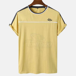 Camiseta de Hombre 100% Algodón de Color Sólido, Tela Suave, Duradera, Fácil de Usar, Diseño de Logotipo Personalizado, Secado Rápido, Transpirable, Todas las Tallas - Product Image 1