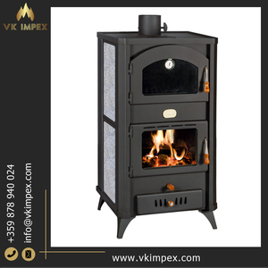 Chimeneas de leña independientes para interiores de 5,4 kW de alta eficiencia Horno de excelente calidad con diseño moderno para calefacción de habitaciones - Product Image 4