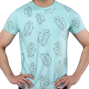 Camisetas de Lona 100% Algodón para Hombre, a la Moda, Sólidas, Transpirables, de Manga Corta, Corte Regular, Precio Razonable - Product Image 1