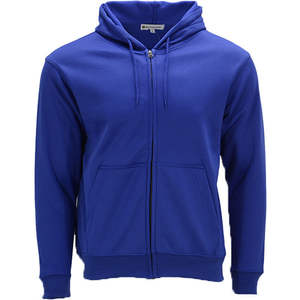 Sweat-shirt à capuche zippé de haute qualité avec logo personnalisé Sweat-shirt chaud uni à capuche et manches longues Top Veste d'automne pour hommes - Product Image 5