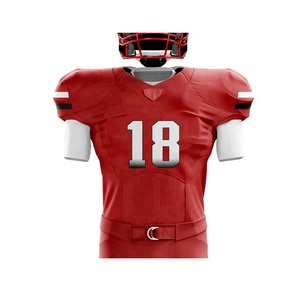 Multi Colors Designs Sublimation Polyester Respirant Équipement d'entraînement de football américain Ensembles de maillots de football pour vêtements de sport - Product Image 6