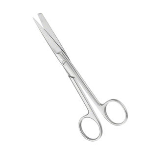 กรรไกรตัดตรง/ปลายมน ใช้งานด้วยมือ ผิวกระจก สำหรับการแพทย์และศัลยกรรม  รับผลิตแบบ OEM ได้  ได้รับการรับรอง CCC ยี่ห้อ Debonairii - Product Image 3