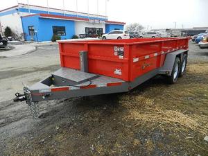 Nuevo remolque volquete hidráulico de granja 7x14 a la venta Color peso en blanco dimensión lugar modelo carga barato - Product Image 2