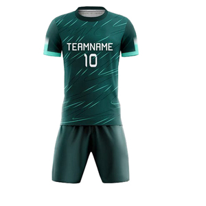 Ensemble de maillots de football pour adultes personnalisables de haute qualité Conception professionnelle Impression de logo Équipe de service OEM Porter la technique de sublimation - Product Image 4