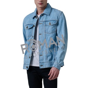 Veste en jean 100% coton pour homme, nouvelle conception personnalisée, vêtements d'hiver, logo personnalisé, poche latérale, vestes en jean de haute qualité par RSW - Product Image 2