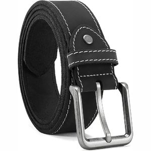 Ceinture en cuir de vachette véritable décontractée de qualité supérieure avec alliage pour boucle Ceinture en cuir de vachette de haute qualité - Product Image 1