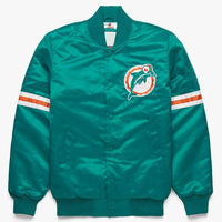 Streetwear décontracté pour hommes Blouson de baseball bleu en satin vintage veste universitaire vestes de baseball universitaire