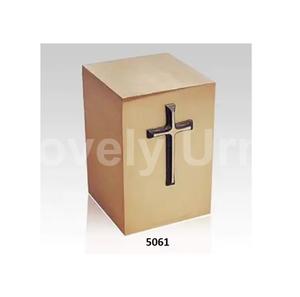 เหรียญบรอนซ์สำหรับใส่เถ้ากระดูกสำหรับใส่เถ้ากระดูกของมนุษย์พร้อมถุงใส่ผ้ากำมะหยี่ฟรี - Product Image 3