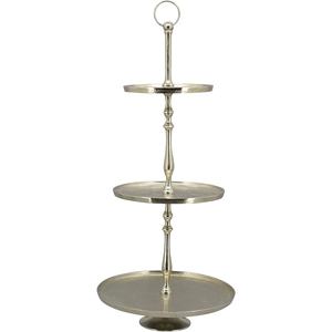 Soporte de pastel de metal de acero inoxidable moderno Diseño elegante duradero para bodas y fiestas para pasteles Cupcakes Postres - Product Image 6