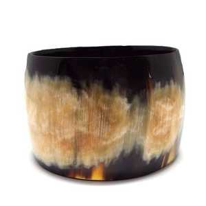 Ensemble de bracelets en corne de buffle brillants de taille personnalisée faits à la main 7 pièces pour l'artisanat naturel de mariage des femmes - Product Image 2