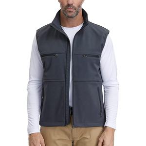 Vêtements de chasse pour hommes de qualité supérieure gilet polaire veste gilet Softshell broderie personnalisée Logo hiver chaud gilets pour hommes - Product Image 1