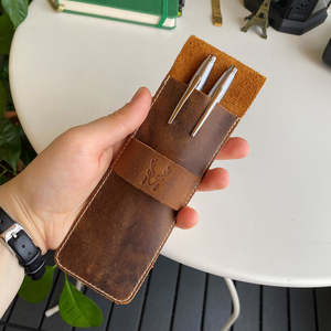 Zey - Genuine Leather Penholder, Pencil Box - Product Image 4