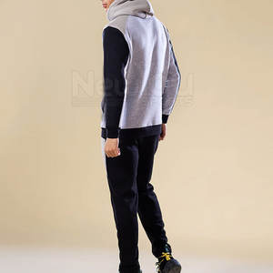 ชุดวอร์มผู้ชายไซส์ใหญ่แบบปรับแต่งได้ ผ้าฝ้าย 100% ขายดีที่สุดสำหรับฤดูหนาว ผลิตในปากีสถาน - Product Image 3