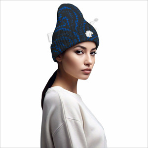 Bonnet pour femme à la mode, vente chaude, dernier style, faible MOQ, bonnet pour femme au design unique, bonnets jacquard pour femme - Product Image 2