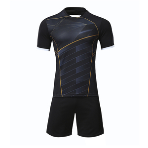 Ensemble d'uniformes de football OEM de haute qualité Sublimation directe de l'usine Conception unique à taux réglable Vert Adultes Nom du logo personnalisable - Product Image 4