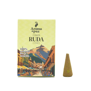Incienso de Cono de Rué 100% Natural, Sin Químicos, Hecho en Perú - Product Image 3