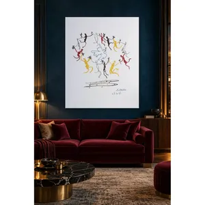 Fida Picasso Dance of Youth Dove of Peace Impression sur toile - Product Image 5